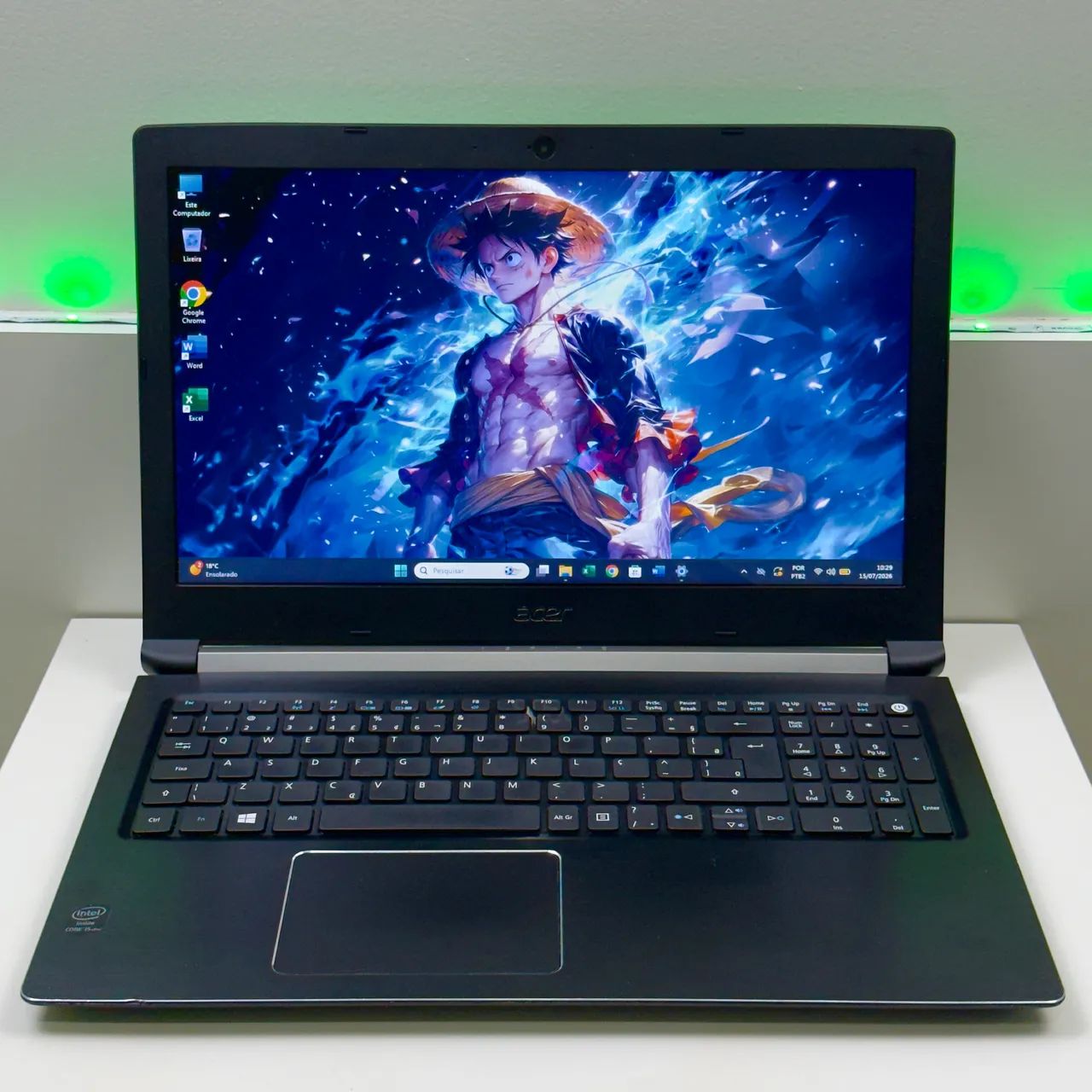 Notebook ACER Aspire: Intel Core i5 8th | NVIDIA GeForce | 8gb RAM | 256gb SSD