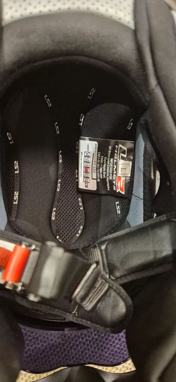 Vendo capacete LS2 modelo FF320 semi novo - Foto 3