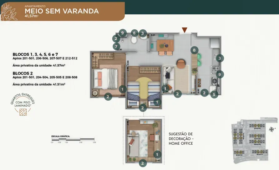 PLANTA 41m²