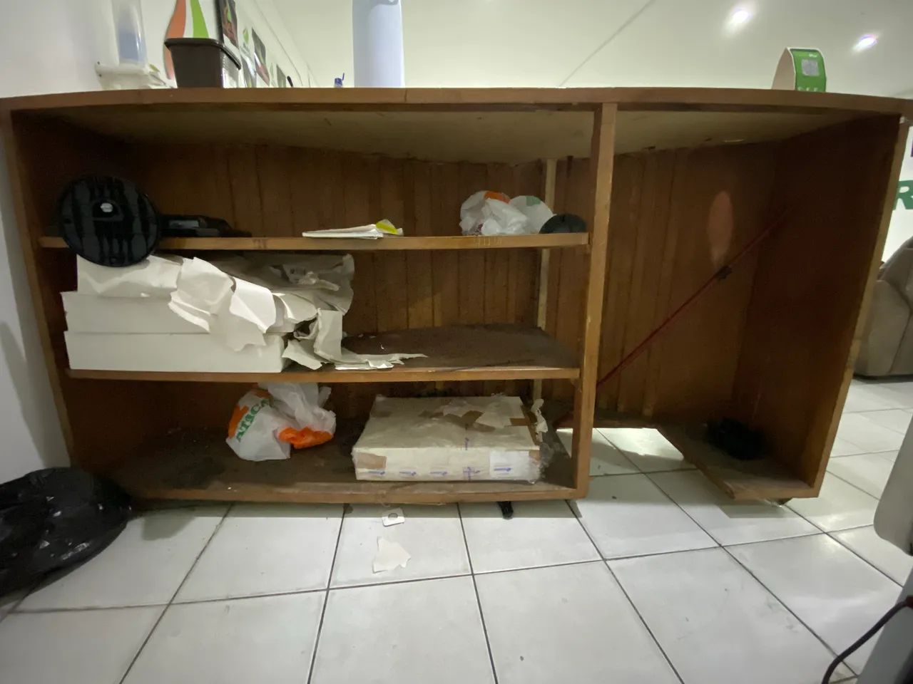 Balcão para comércio ou recepção feito em compensado  - Foto 2