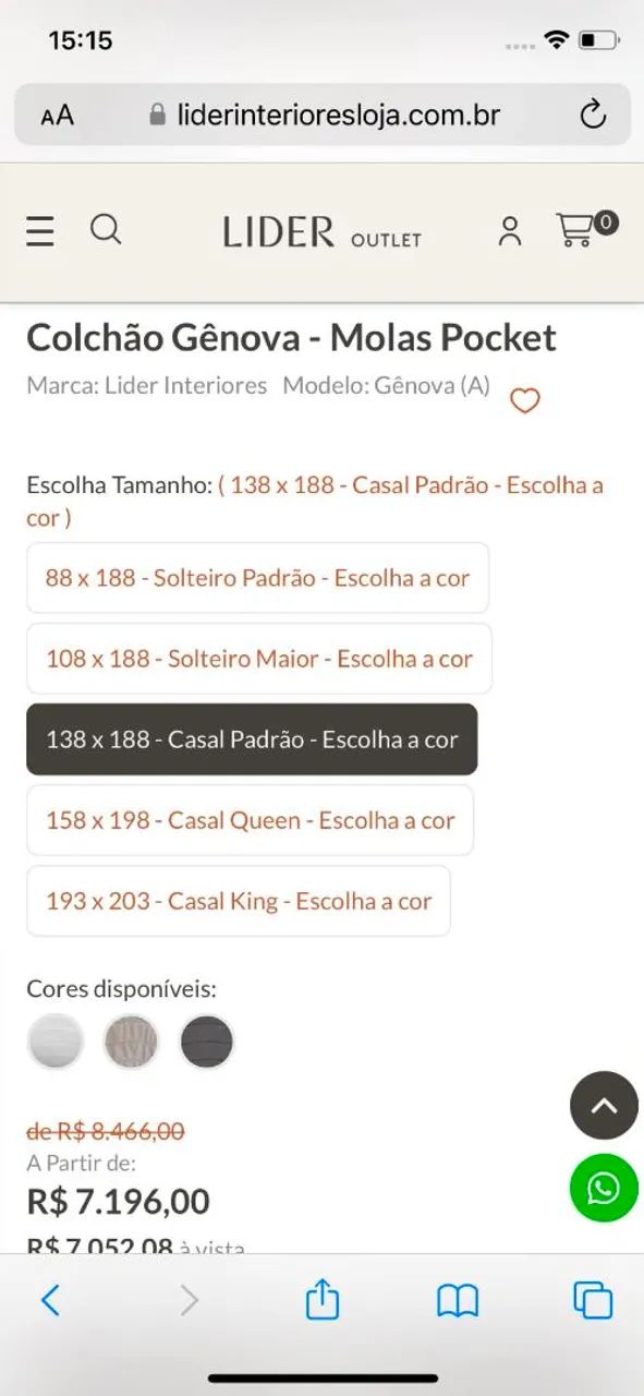 Colchão casal lider - Foto 3