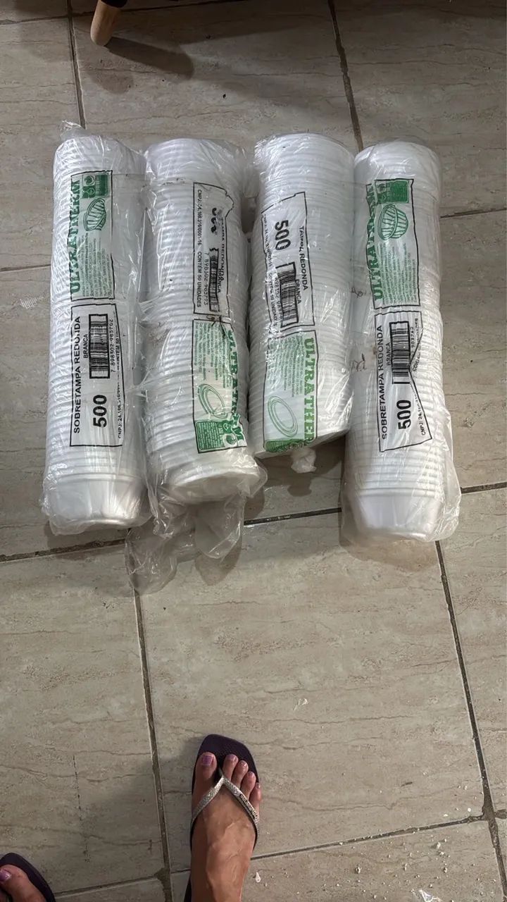 Kit de embalagem de isopor 