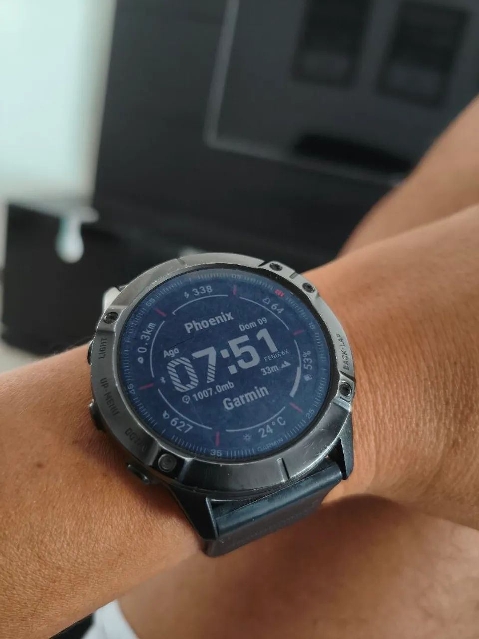 Relógio Garmin fênix 6X pro 