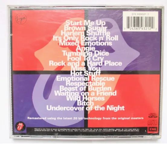 CD - The Best Of Rolling Stones - Jump Back - 71-93 - Foto 2