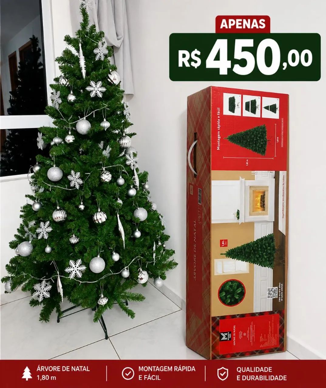 Fantástica árvore de Natal 