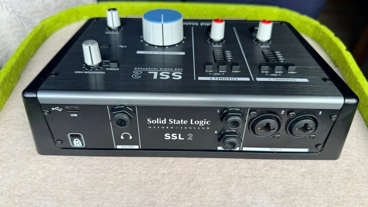 Interface de Áudio SSL 2 Solid State Logic USB Profissional - Foto 4