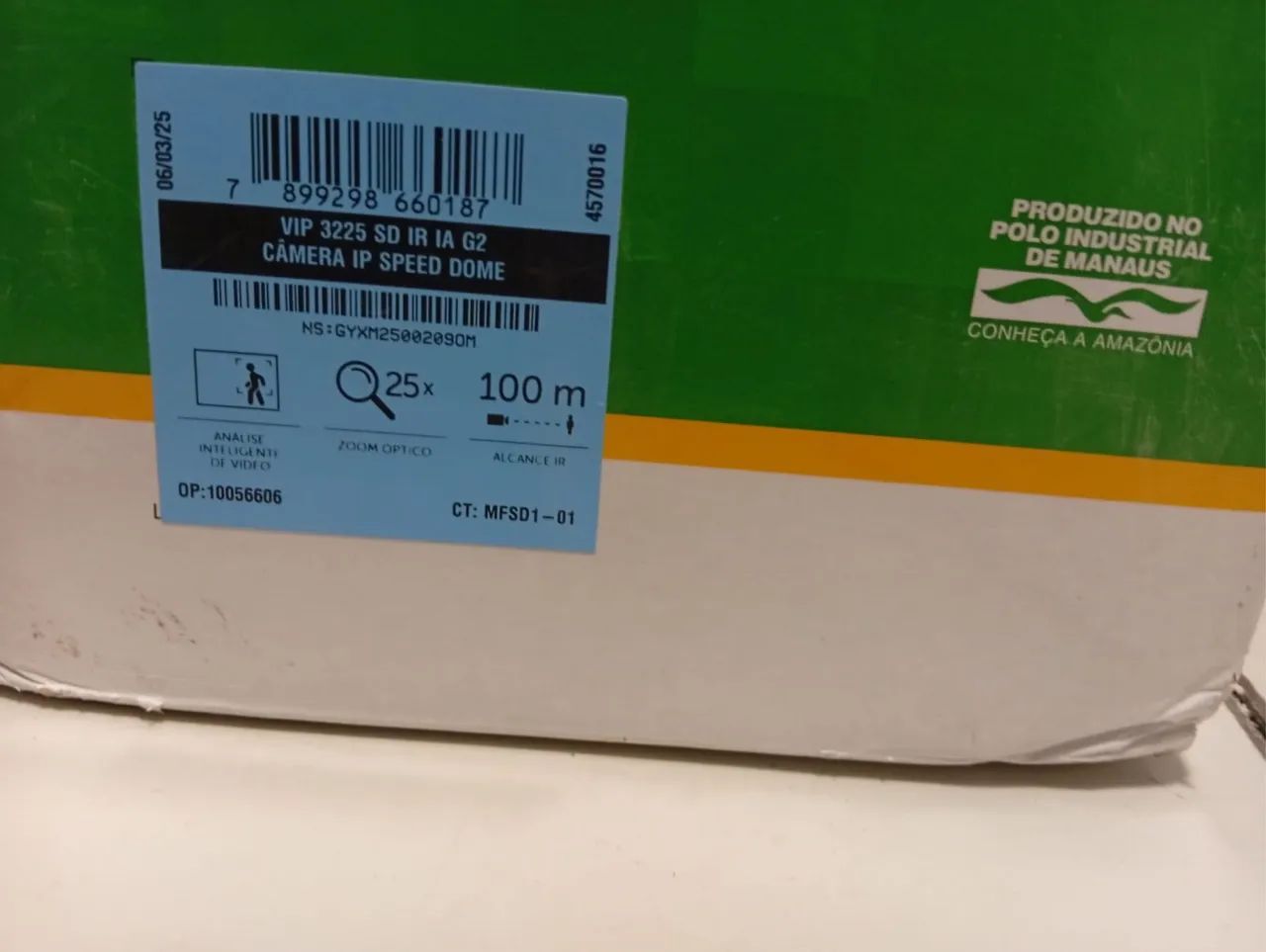 Câmera Intelbras VIP 3225 SD IR IA G2 ? NOVA/LACRADA - Foto 4