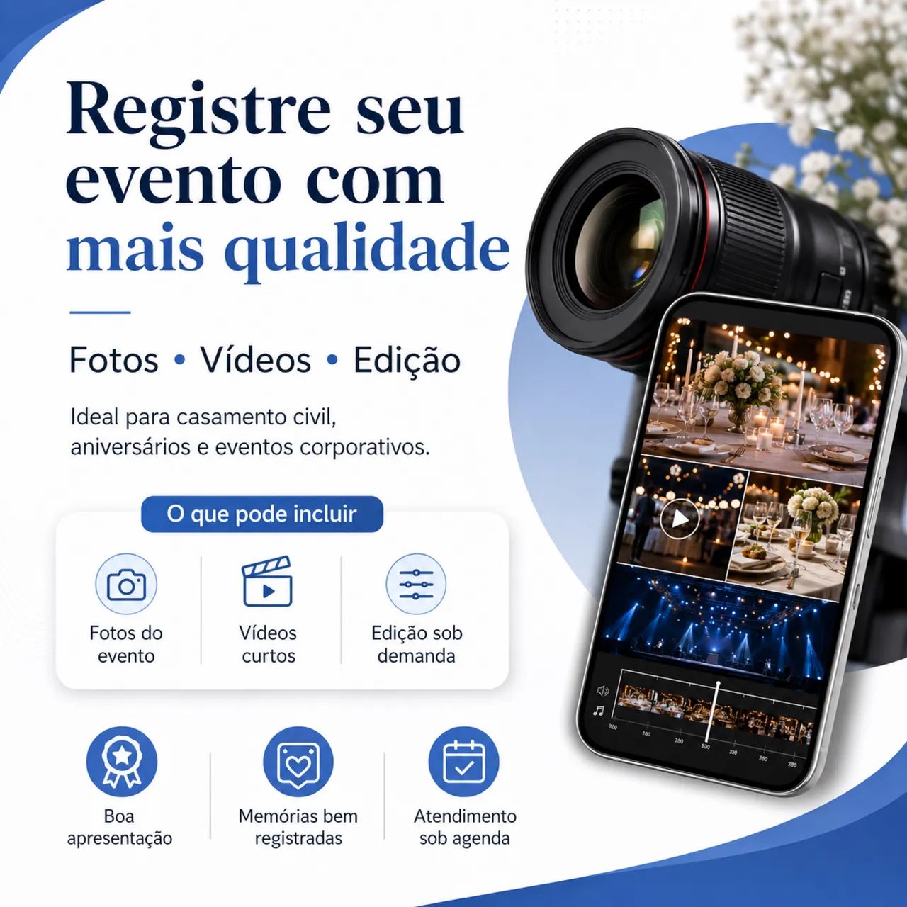 Fotografia e vídeo para eventos - Foto 2