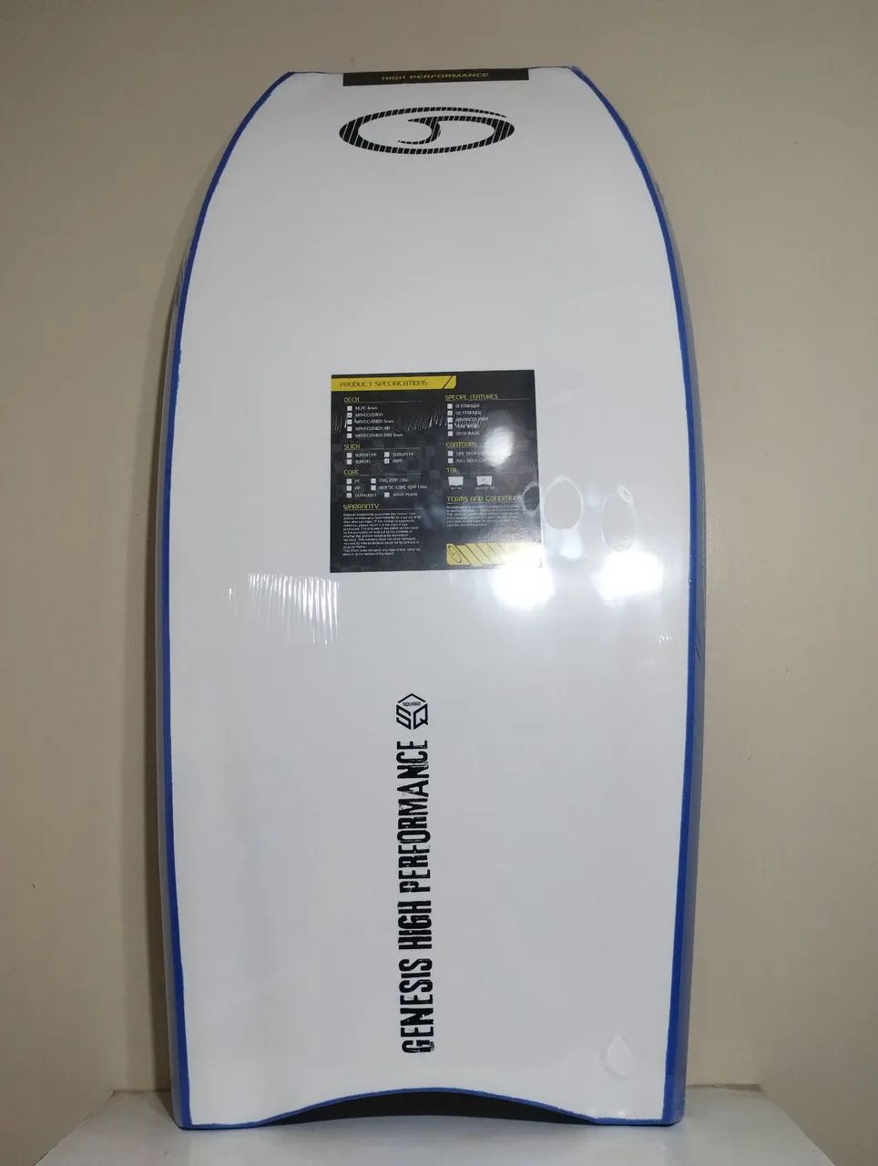 Prancha de Bodyboard Genesis Profissional nova zerada no plástico Prancha de Bodyboard Genesis Profissional nova zerada no plástico