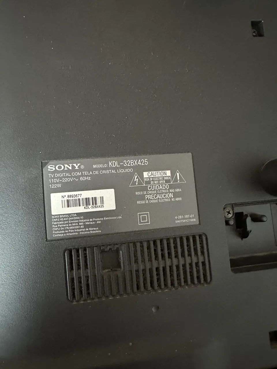 TV Sony Bravia 32 polegadas LCD - Foto 5