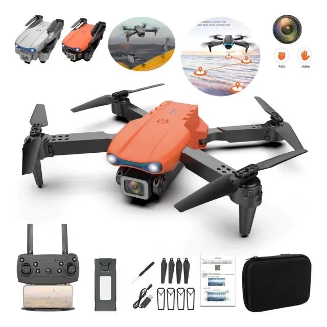 Used Dli Drone E99 with 4K Camera and Foldable Design432957619952701445