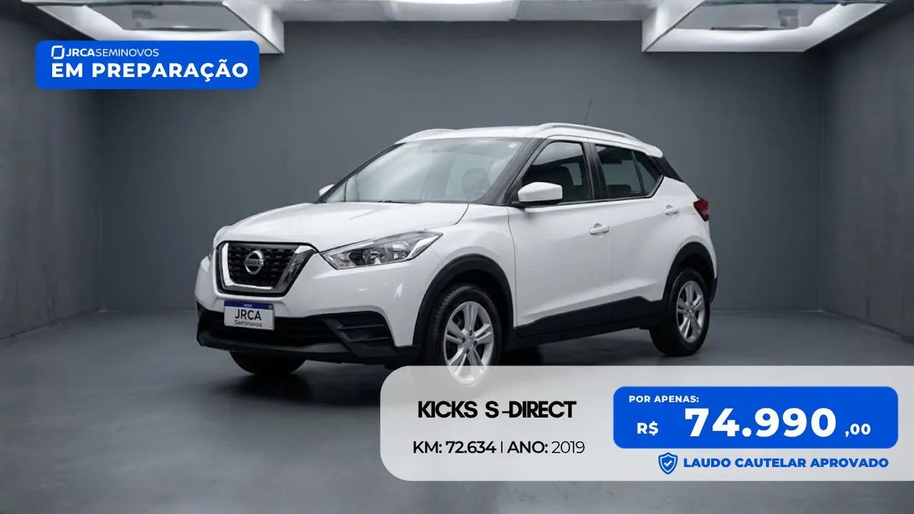 Nissan Kicks S 1.6 16V FLEX 5P AUT. 2019