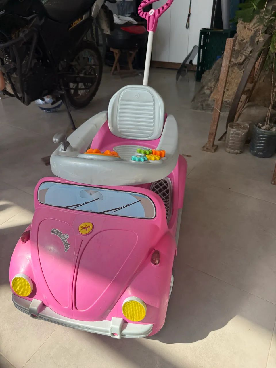 Carrinho passeio infantil - Fusca - Foto 5