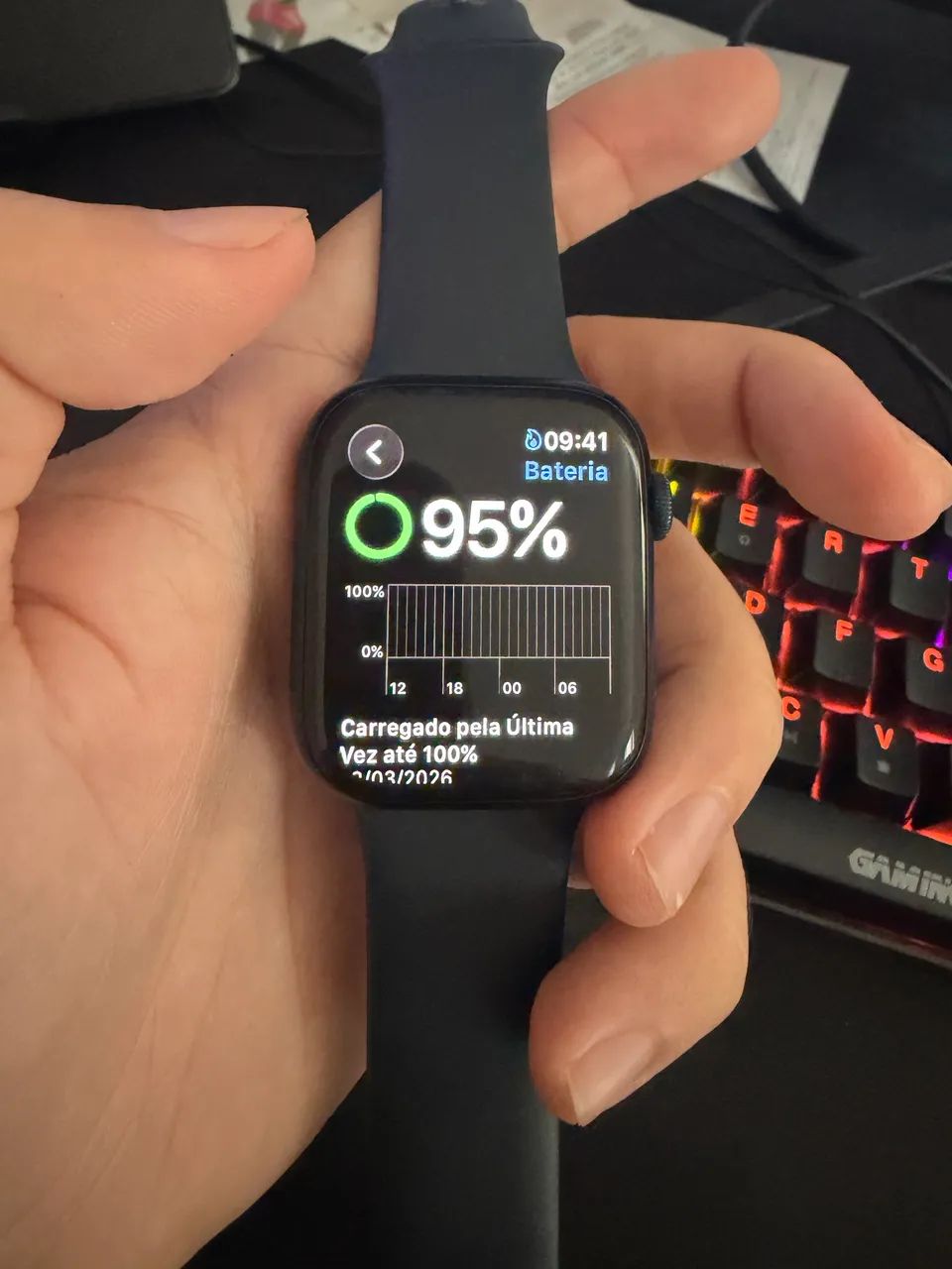 Apple Watch Séries 9 45mm - Foto 5