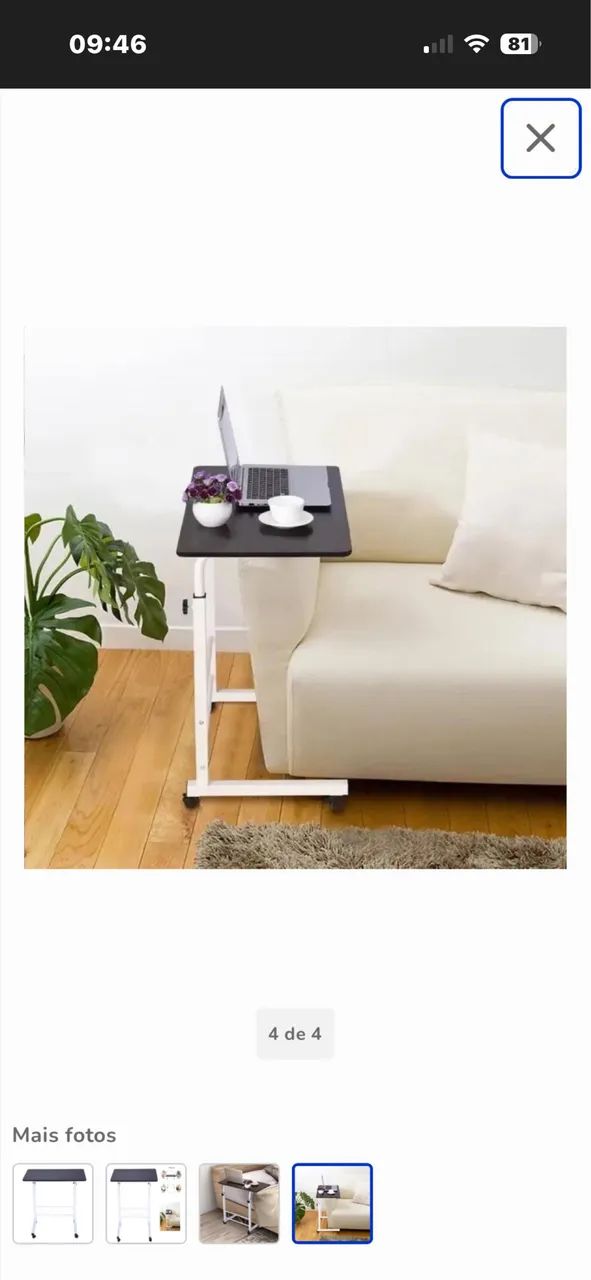Mesa cabeceira de cama - Foto 4