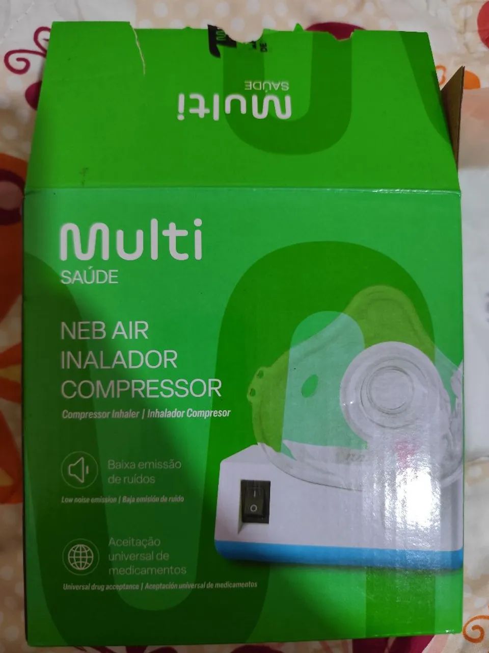 Inalador compressor marca multi 