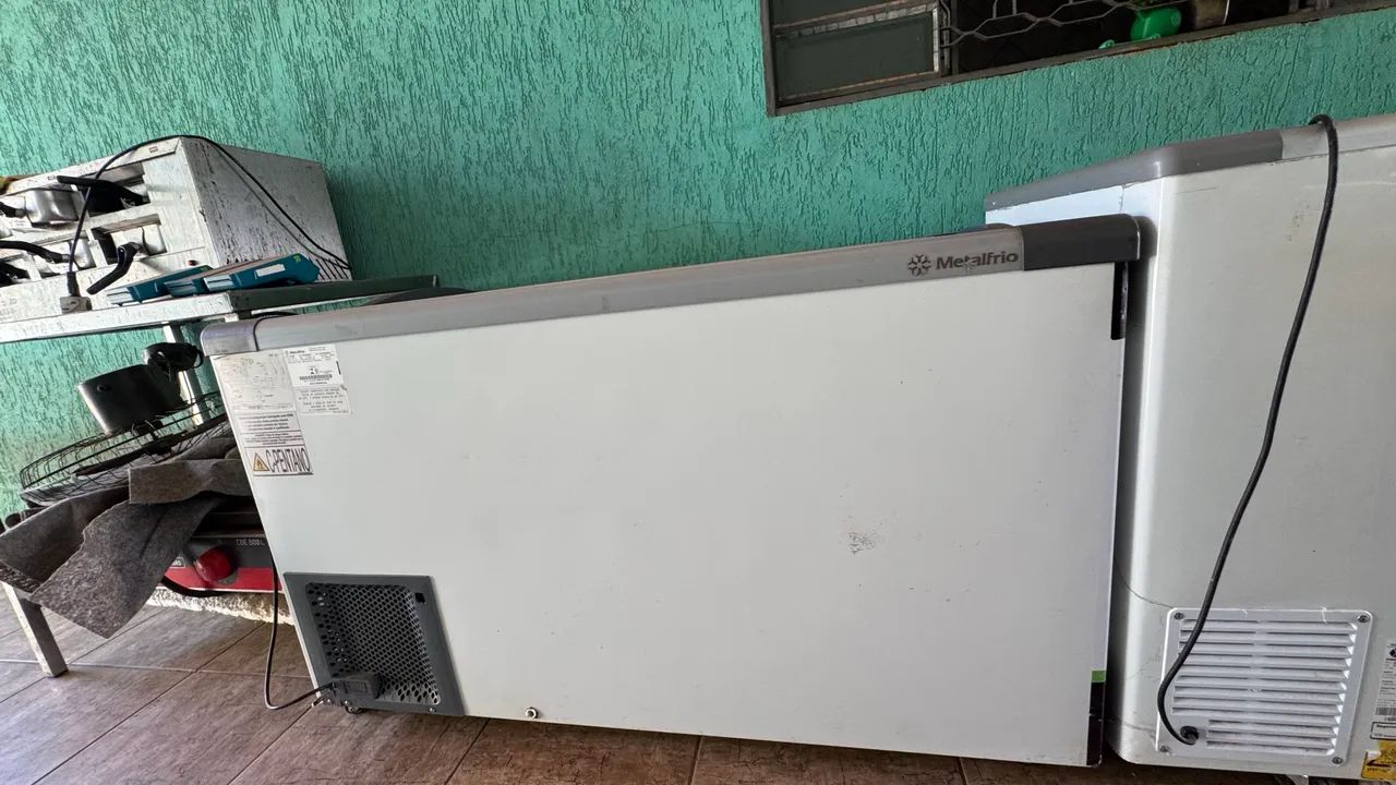 FREEZER HORIZONTAL METALFRIO - 318 LITROS