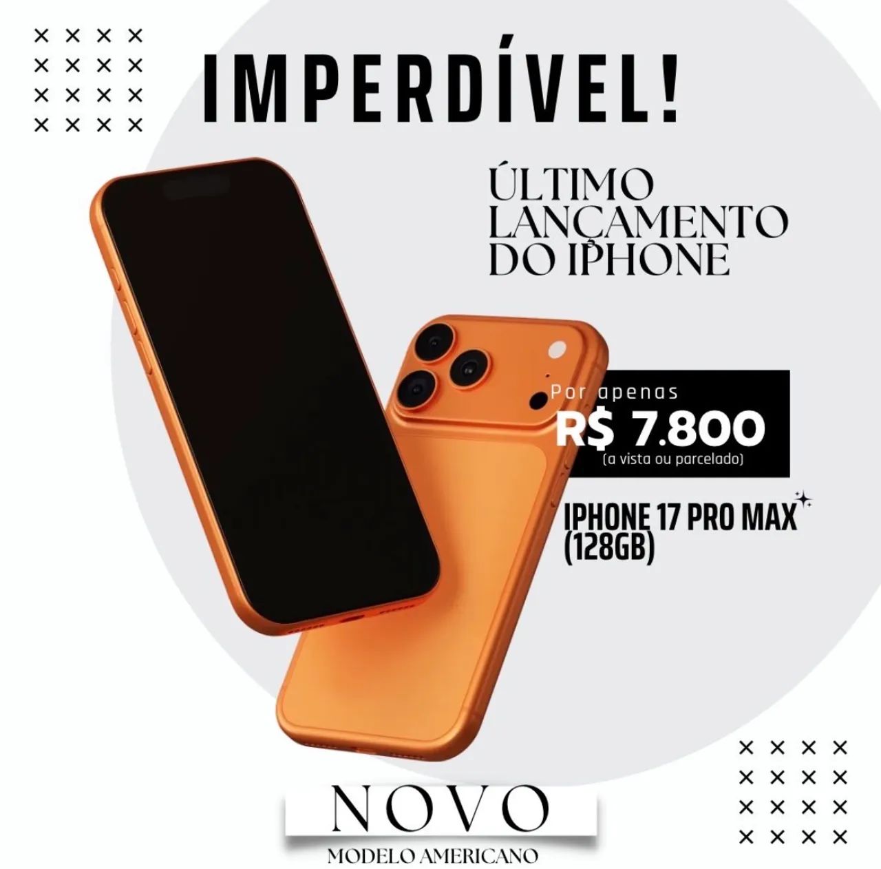 iphone novo 17 pro max 