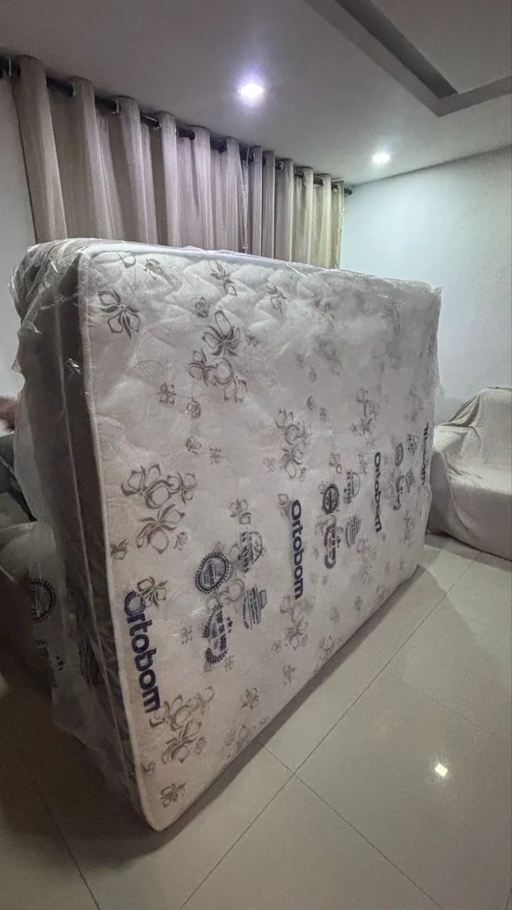 CAMA BOX CASAL KING EXCELENTE  - Foto 3