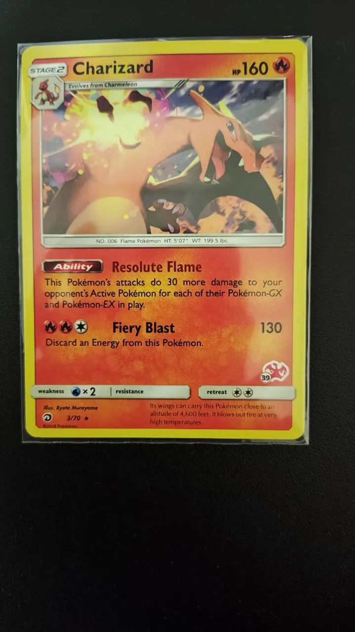 Pokemon carta Charizard battle academy 