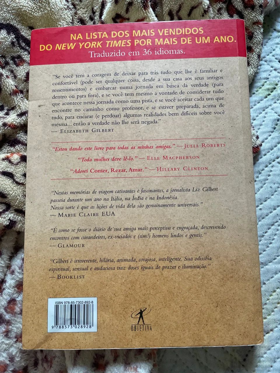 Livro ?Comer rezar amar? - Elizabeth Gilbert - Foto 2