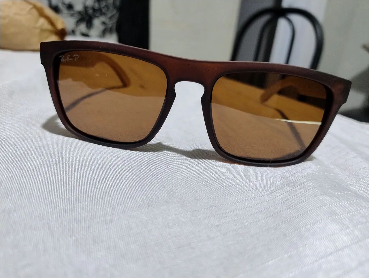 Óculos Ray ban Justin 4165  original  - Foto 4