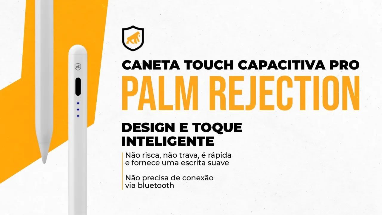 Caneta Capacitivo Pro para iPad - Gshield  - Foto 3