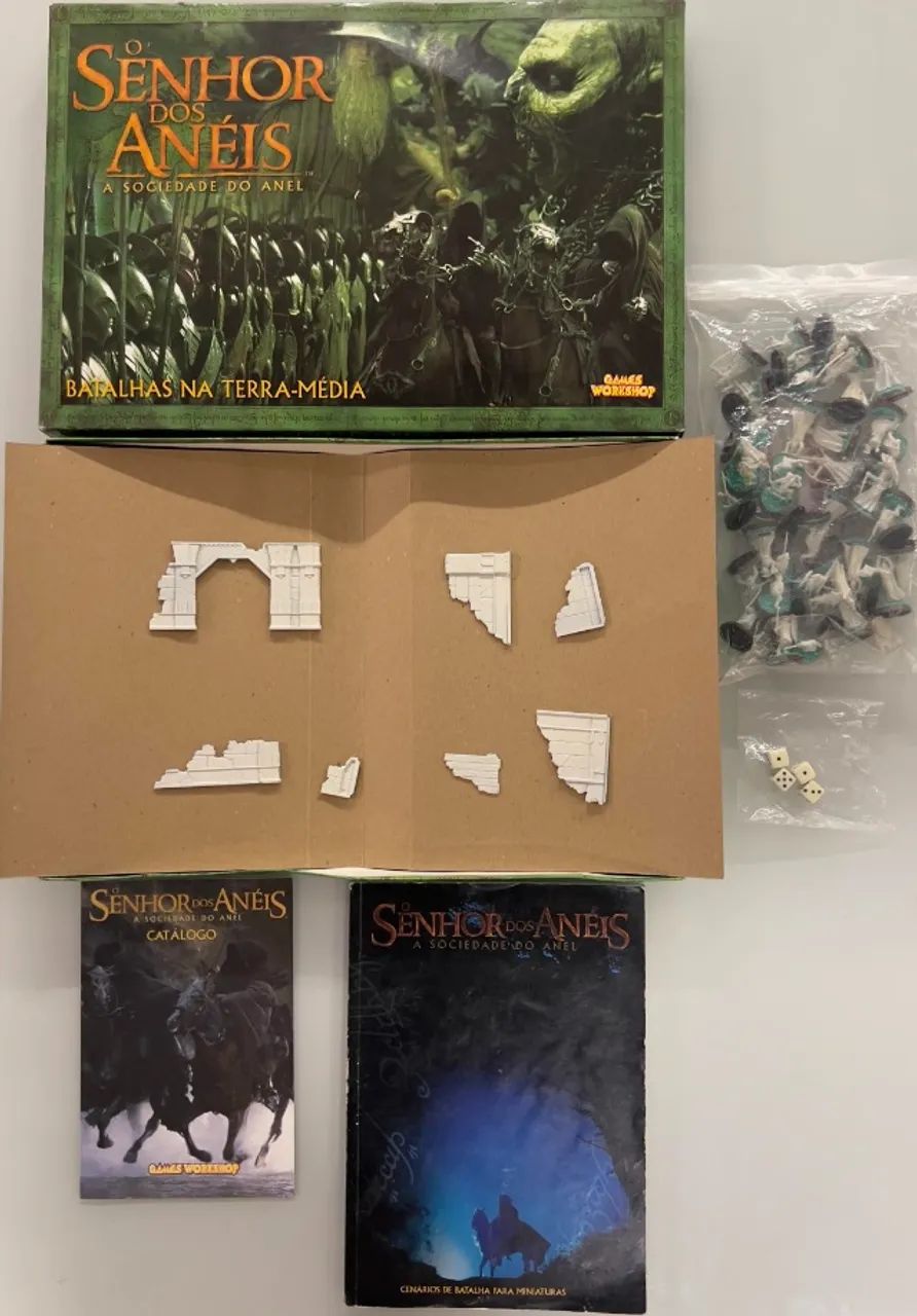 Jogo Tabuleiro de Cenários: O senhor dos Anéis - Batalhas da Terra-Média da Games Workshop