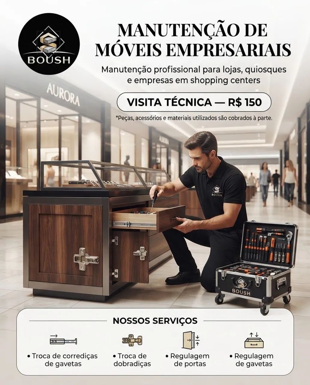 Reparo de Móveis para lojistas