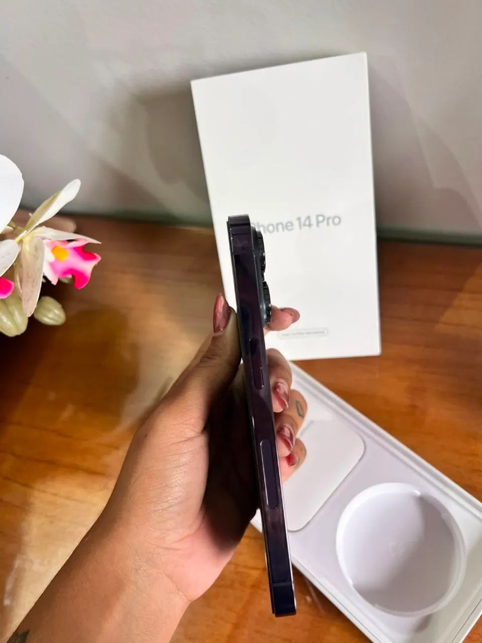 IPhone 14 Pro 128GB - Três meses de uso  - Foto 4