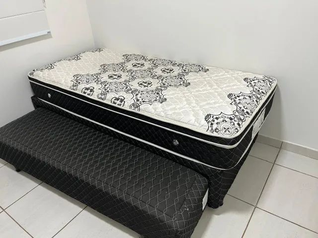 Cama Box Solteiro com Cama Auxiliar - Foto 3