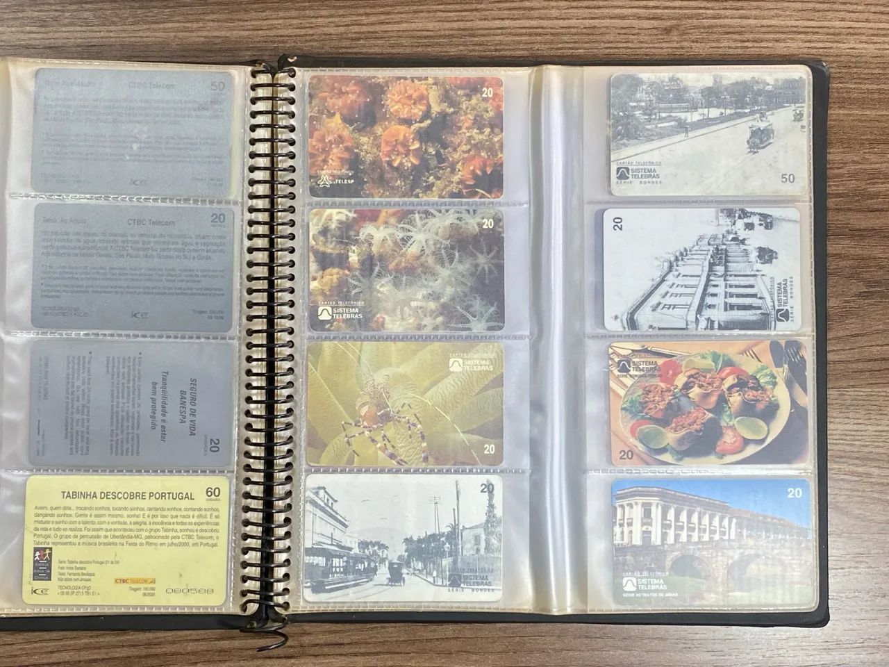 Coleção de Cartões Telefônicos - 125 unidades - Acompanha pasta - Foto 3