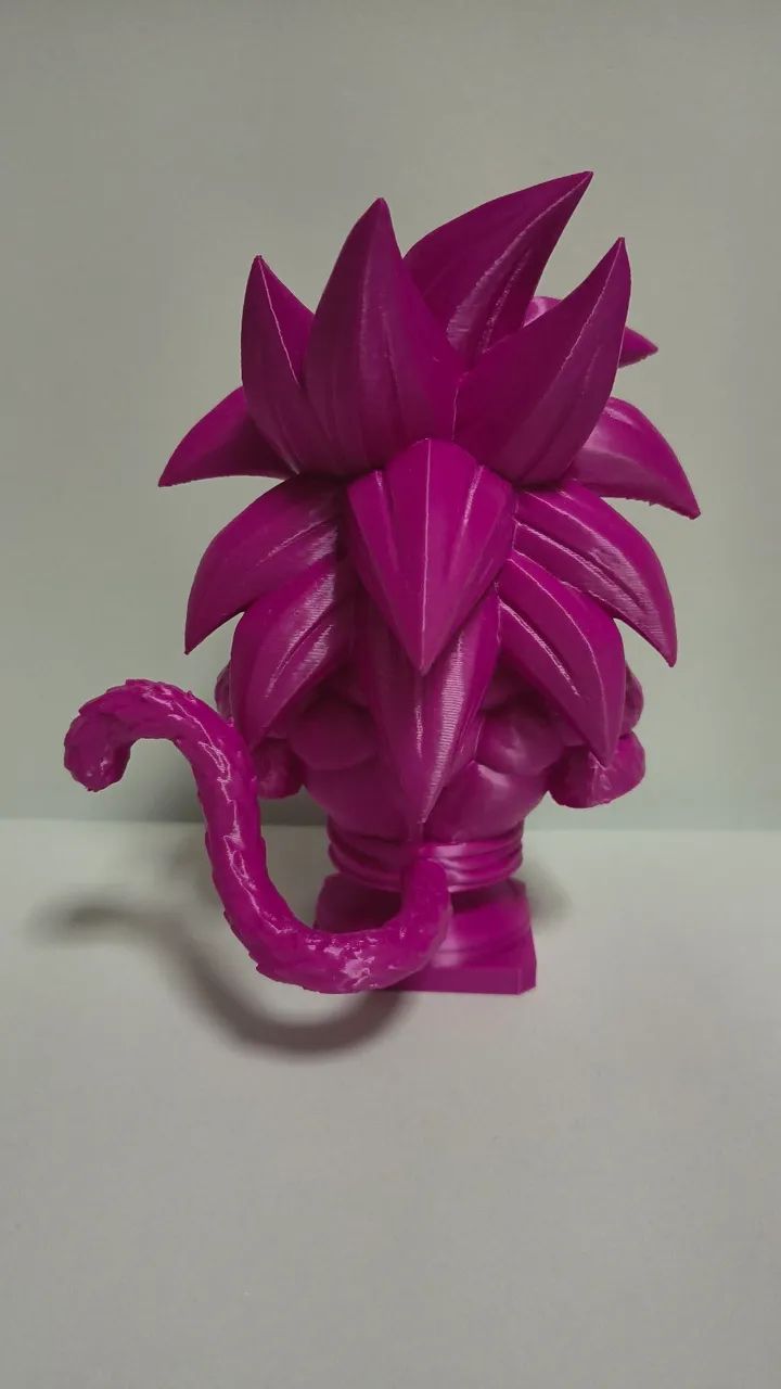 Busto Goku Ssj4 Daima - Impressão 3D - 18cm - Foto 3