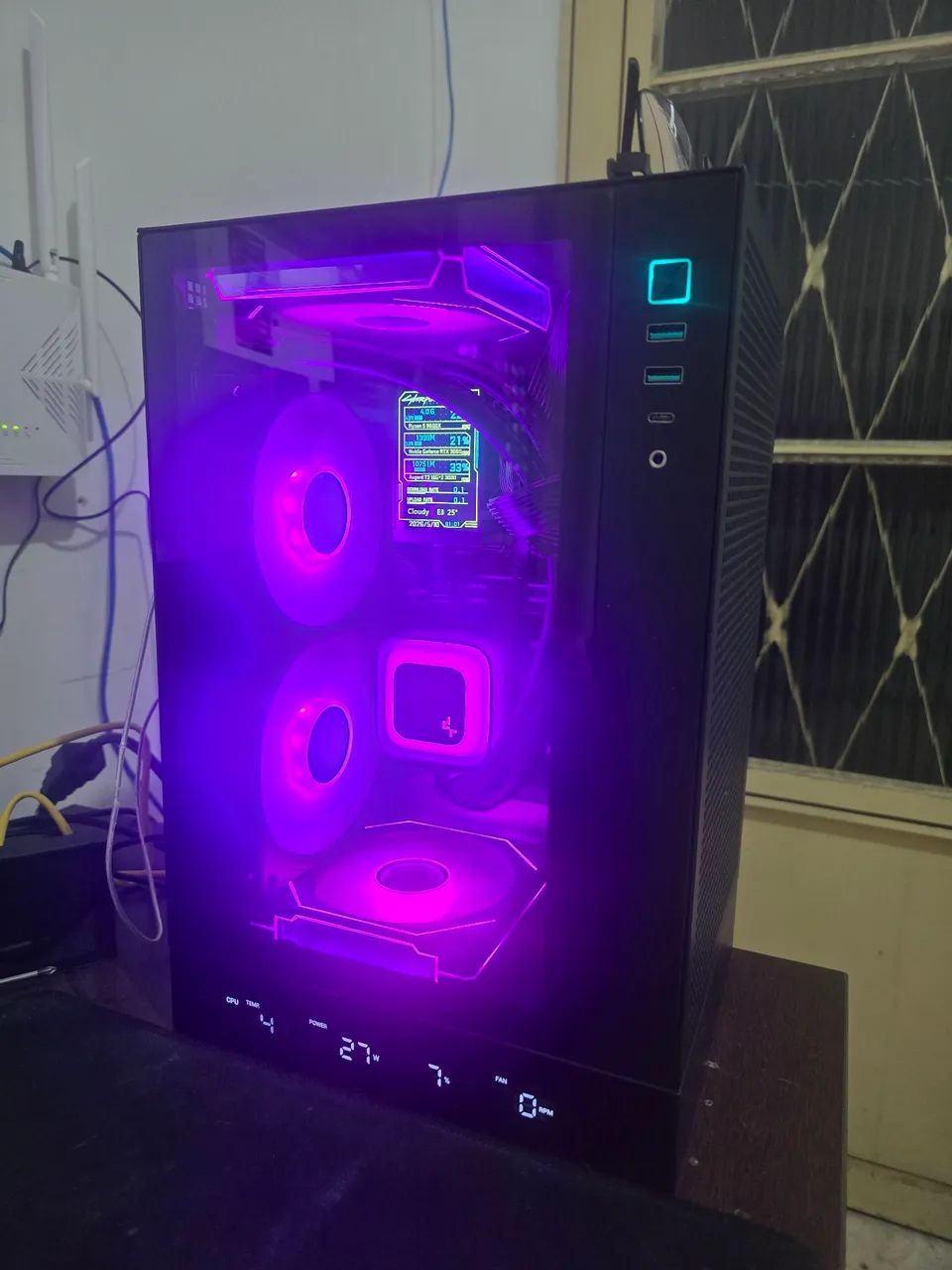 Gabinete Deepcool Ch170 com Janela do Ch160