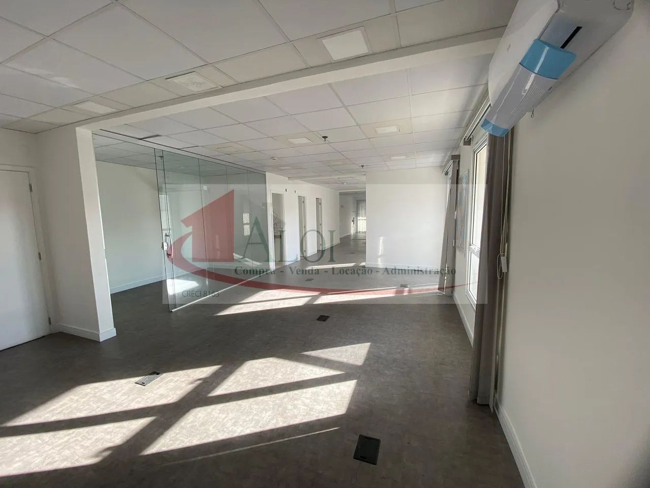 Salas com. Prédio novo 183M² Uteis 4 Banheiros 4 Vagas, condominio A 550 Metros da Estação - Foto 10
