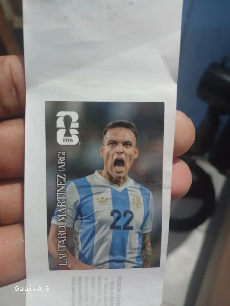 Figurinha Da Copa 2026 Lautaro Martinez. - Foto 4