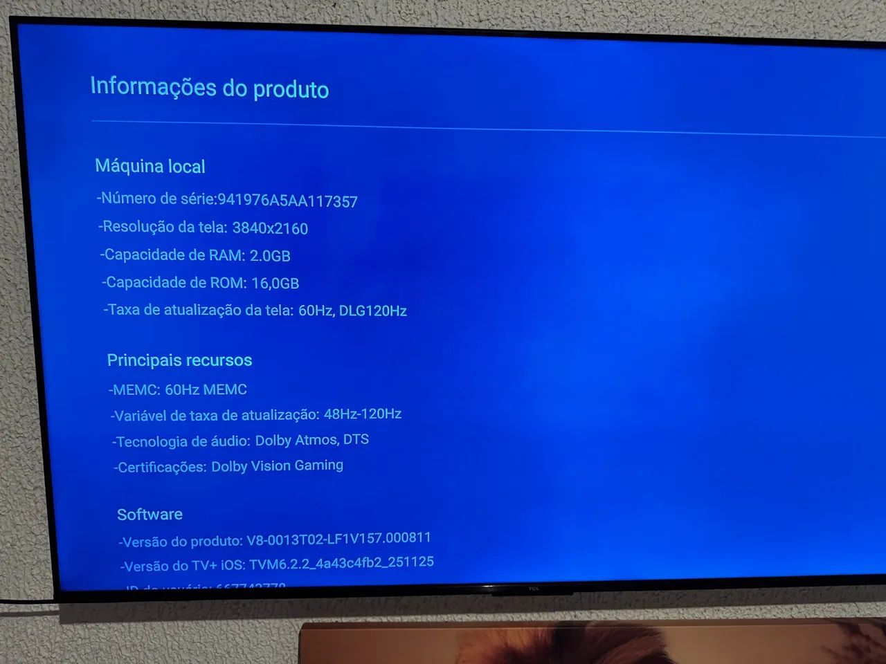 Televisão TV 55 polegadas  - Foto 3