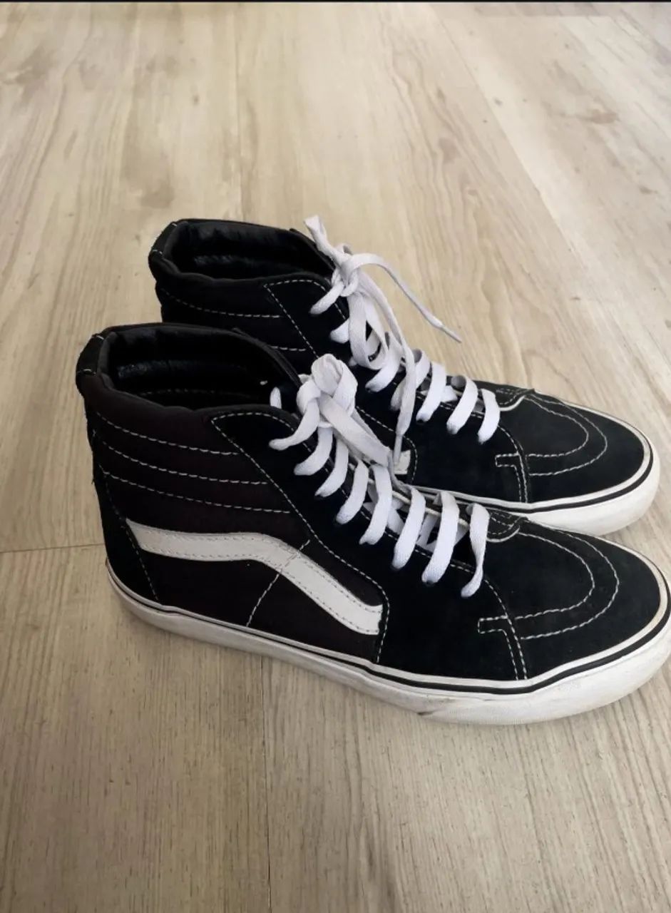 Tênis Vans Sk8 Hi Preto