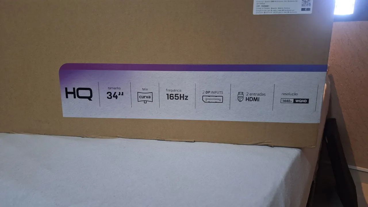 Monitor Gamer curvo 34p 3440x1440  - Foto 3