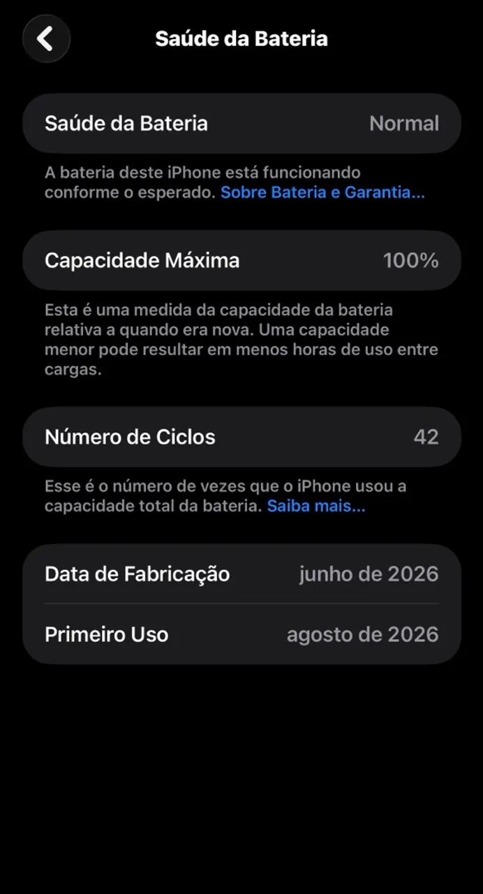 Apple Iphone 17 Pro Max 256 Prata 1 mês de uso - Foto 3
