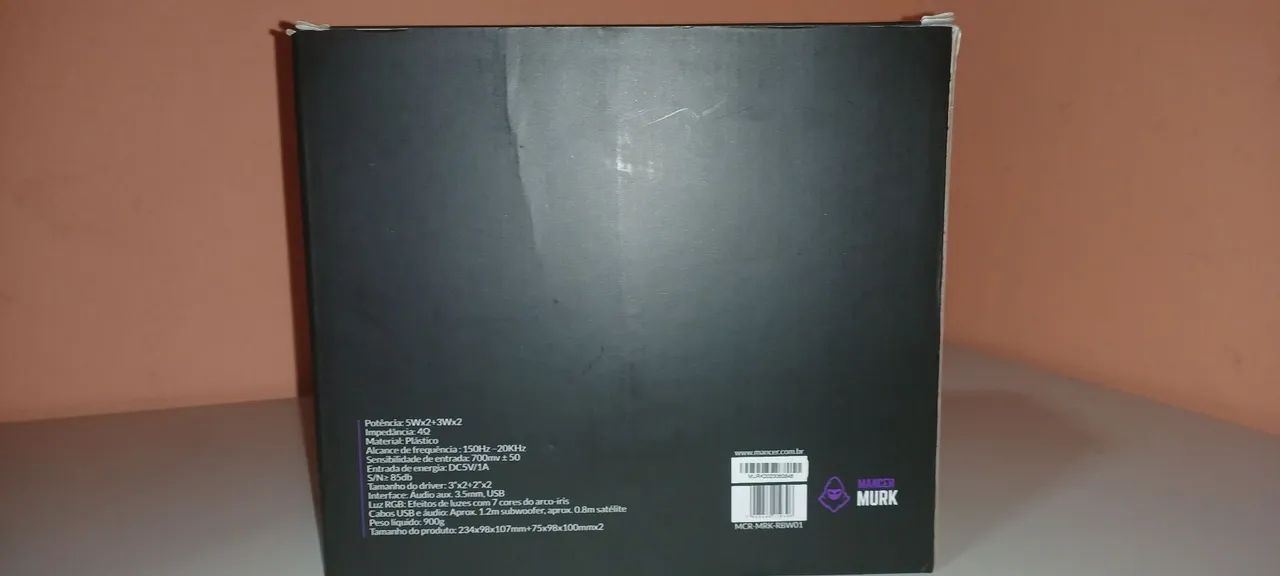 Caixa de som PC Mancer Murk - Foto 3