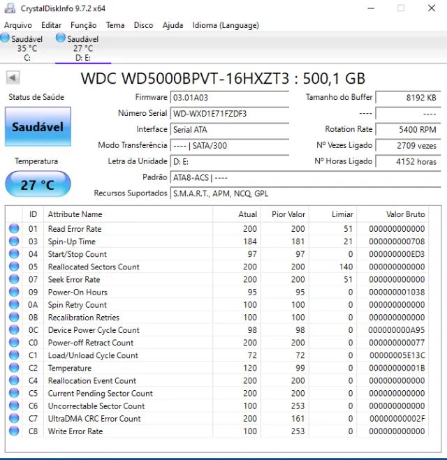 HD de Notebook - 500 Gigas - Foto 2