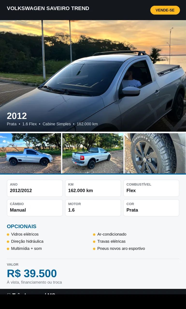 Volkswagen Saveiro 2012