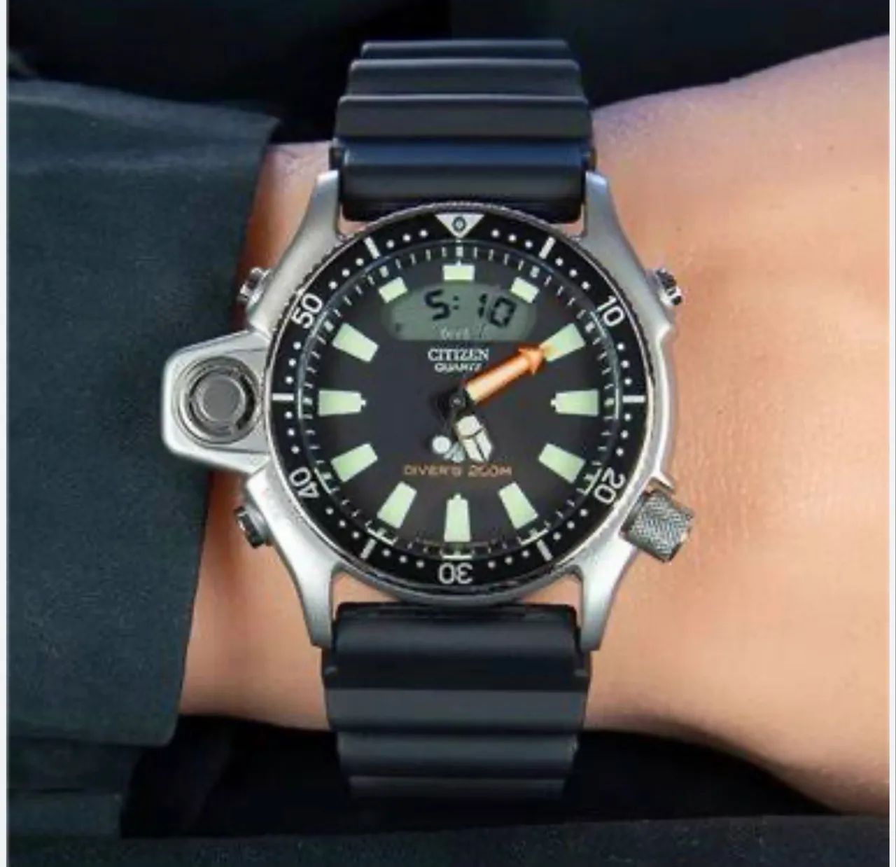 Citizen Aqualand Série Prata JP2000 - 08E - Original | Novo e Sem Uso  - Foto 4