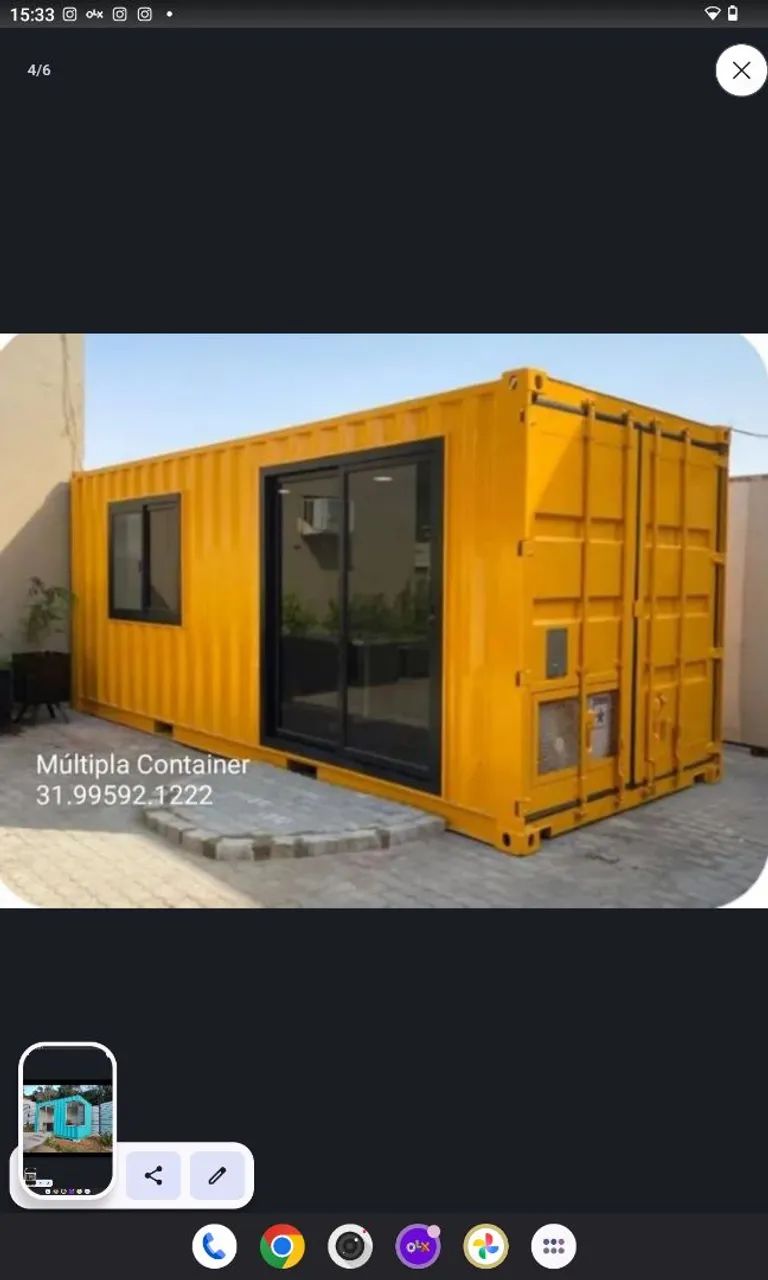 Casa Container Diversos Modelos Prontaxp uso ac troca carro caminhão  - Foto 4