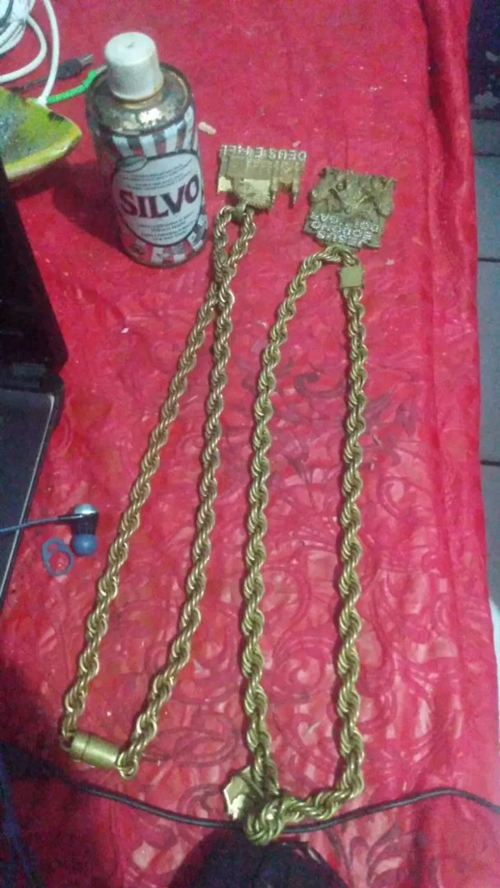 Cordão de Moeda Antiga  - Foto 2