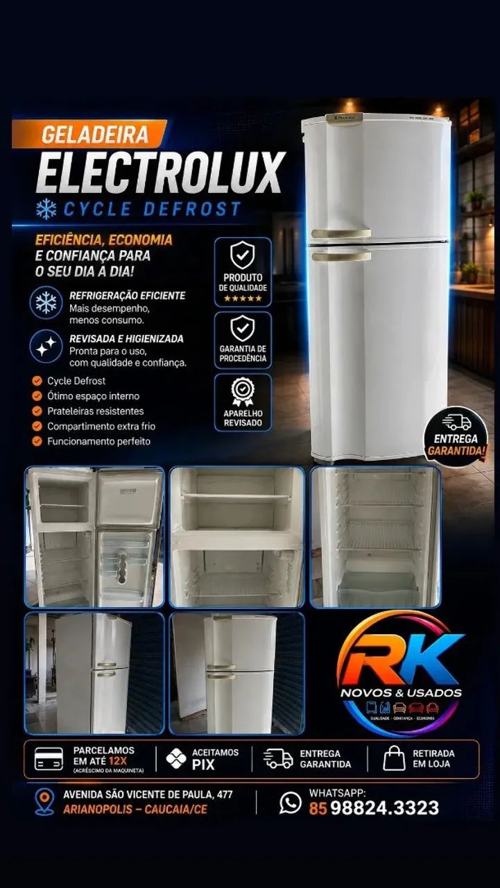 Geladeira Eletrolux