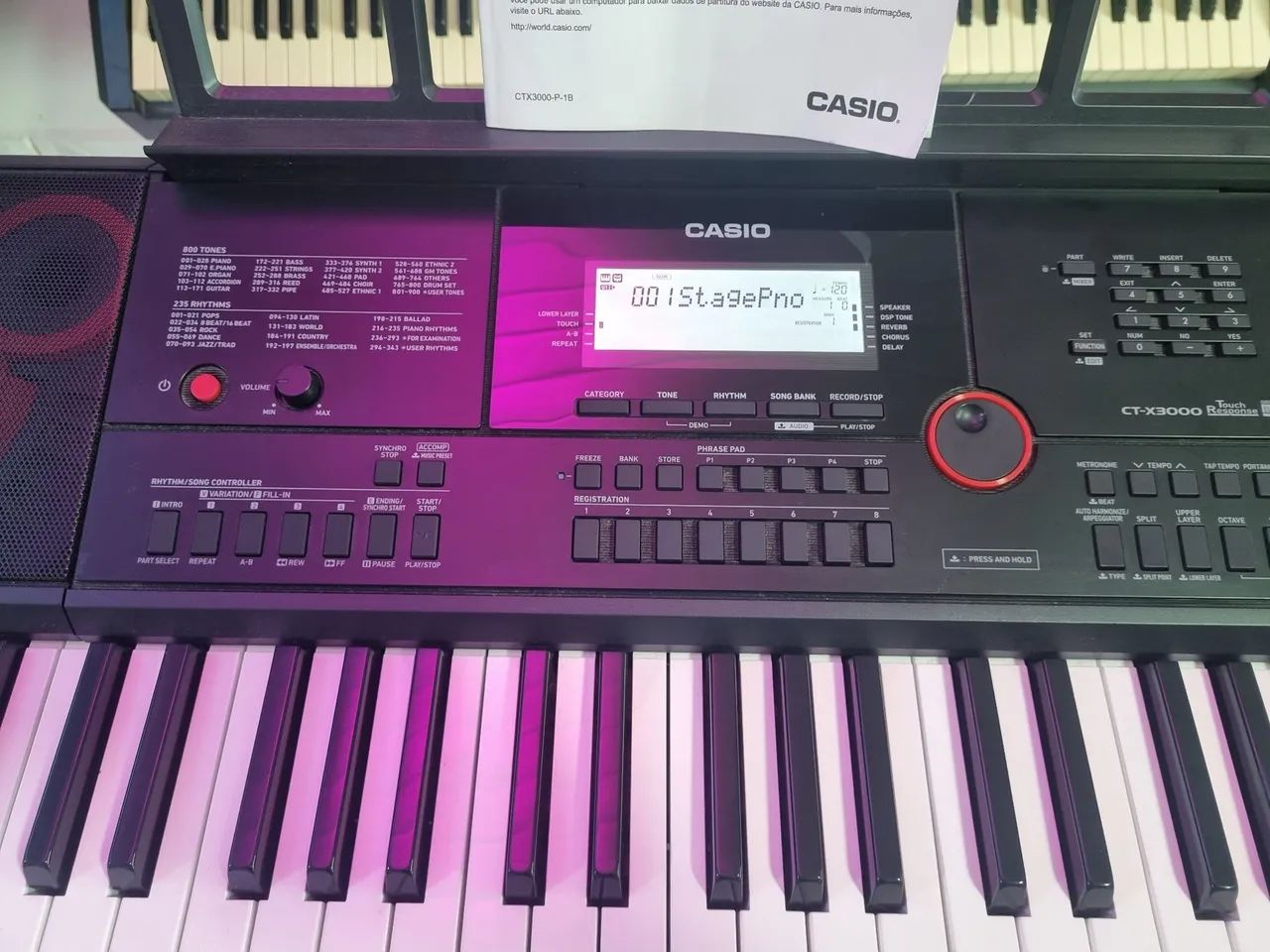 Teclado Casio CT-X3000 - Foto 3