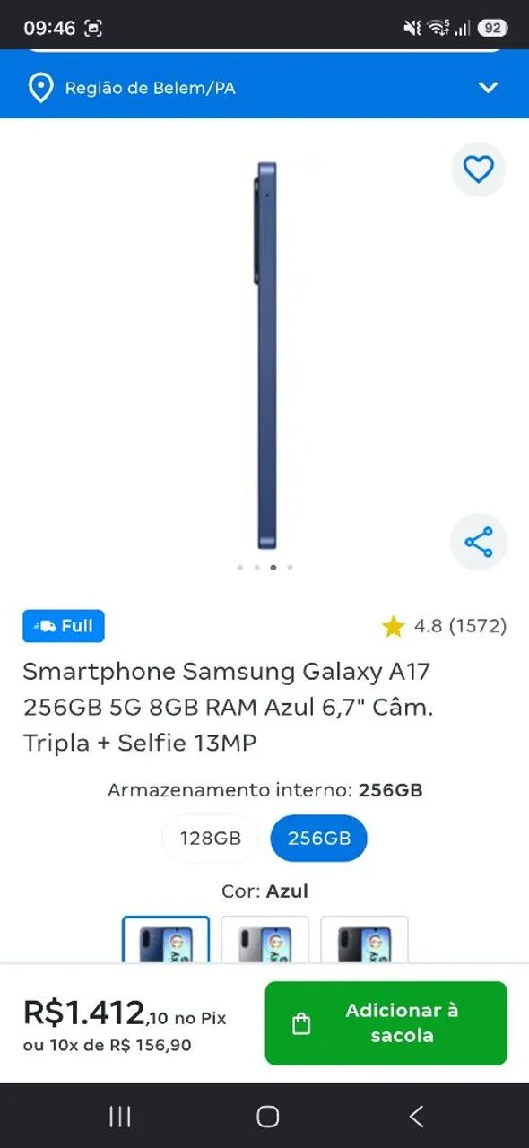 Samsung galaxy A17 5G Azul - Foto 2