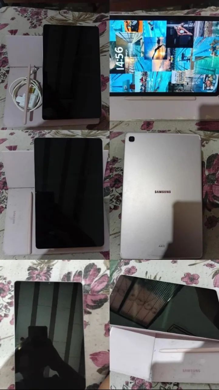 Vende-se tablet S6 lite Samsung completo semi novo